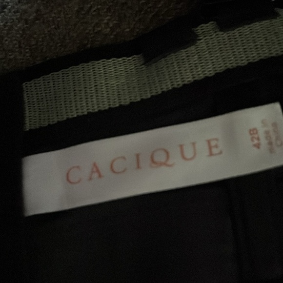 CACIQUE black bra 42B - Picture 3 of 4